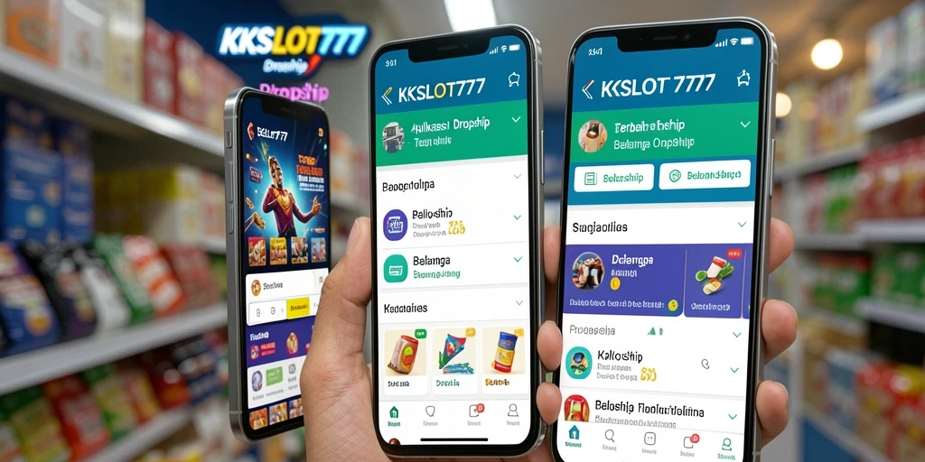 Antarmuka KKSLOT777 yang intuitif dan mudah digunakan untuk proses Dropship.