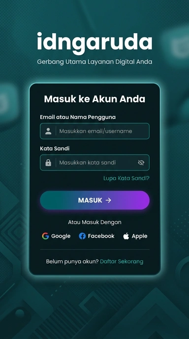 Panduan Masuk Akun idngaruda untuk Pengguna Android