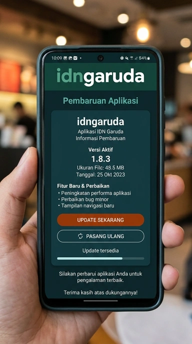 Riwayat Versi idngaruda untuk Pengguna Android Indonesia
